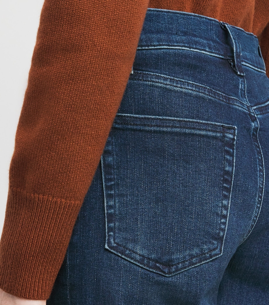 Le Slim Palazzo Wide-Leg Jeans KEEPSAKE Image 6