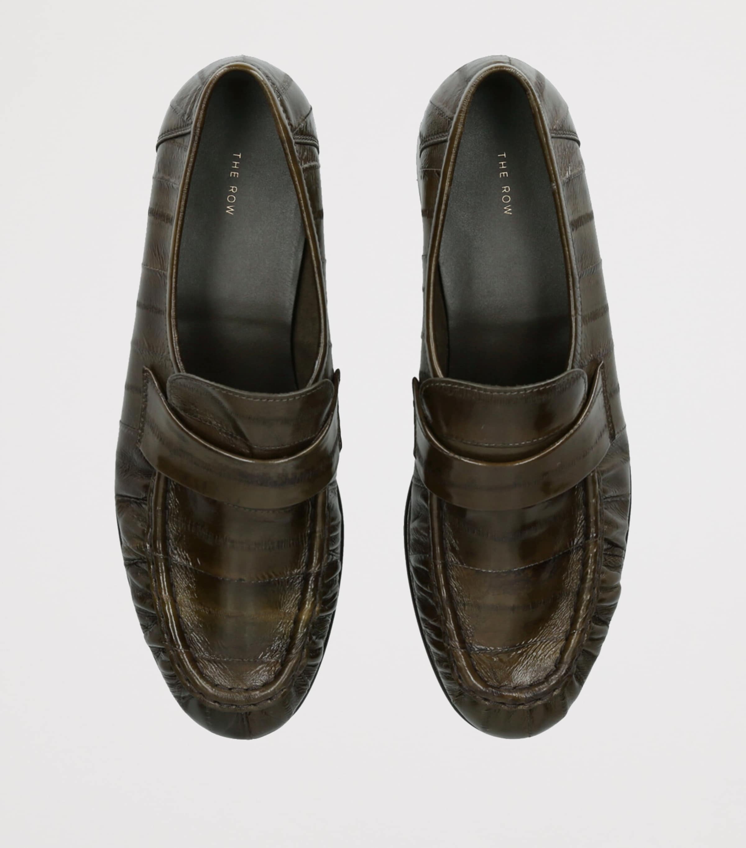 Soft Eel Loafers KHAKI Image 4