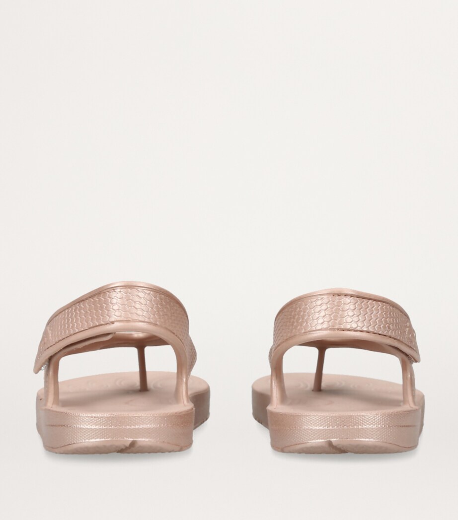 FitFlop Toddler Ergonomic Back-Strap Flip Flops Bronze Image 2