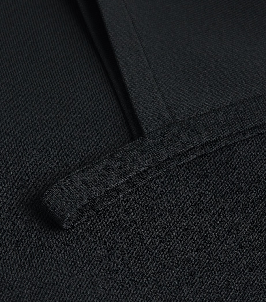 Stretch-Knit Vest Top BLACK Image 5