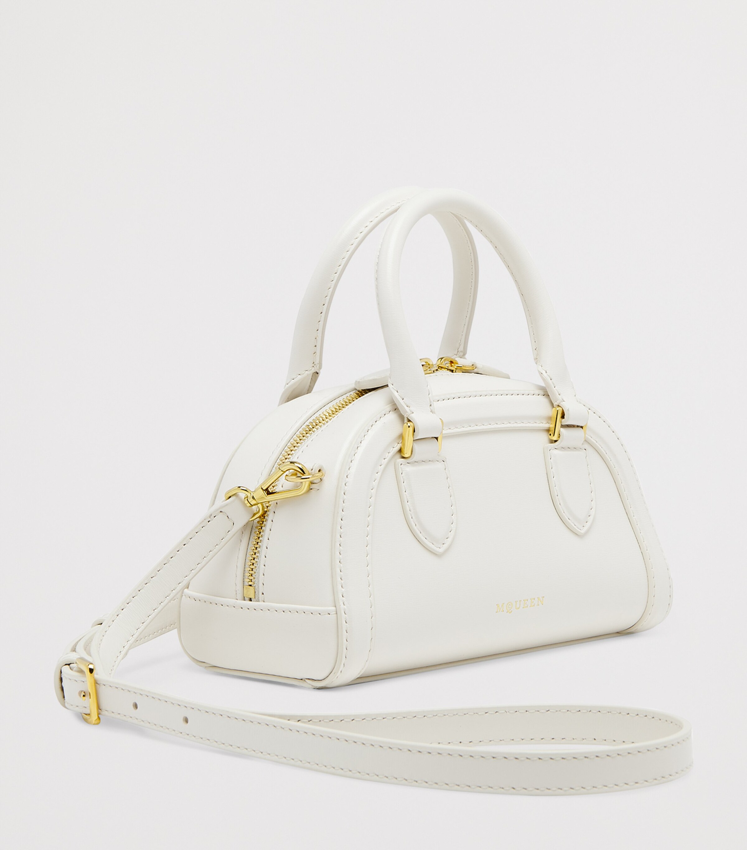 Mini Leather Birdee Boston Cross-Body Bag 9112 Image 2