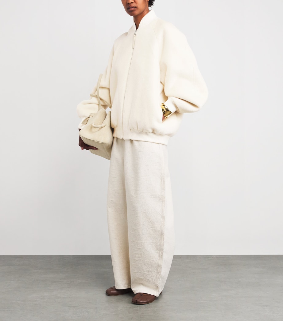 Le Blouson Pilou Bomber Jacket 110 OFF-WHITE Image 2