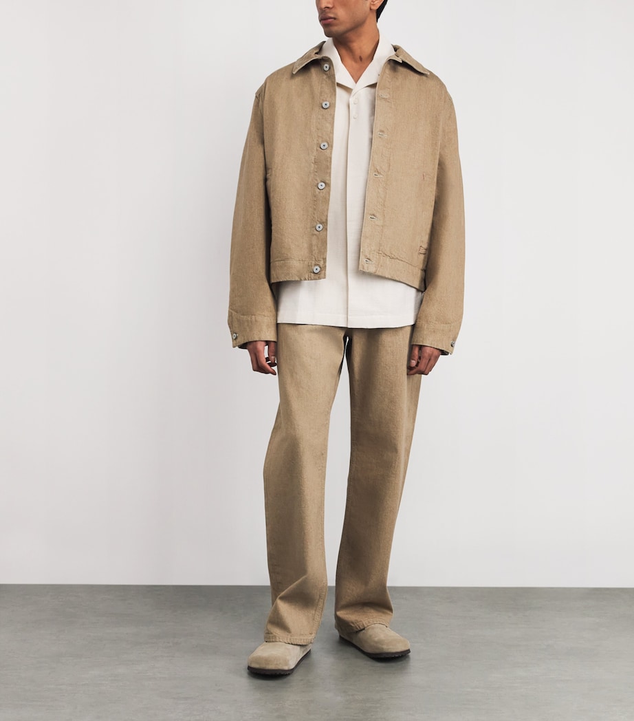 Denim Jacket BEIGE-150 Image 2