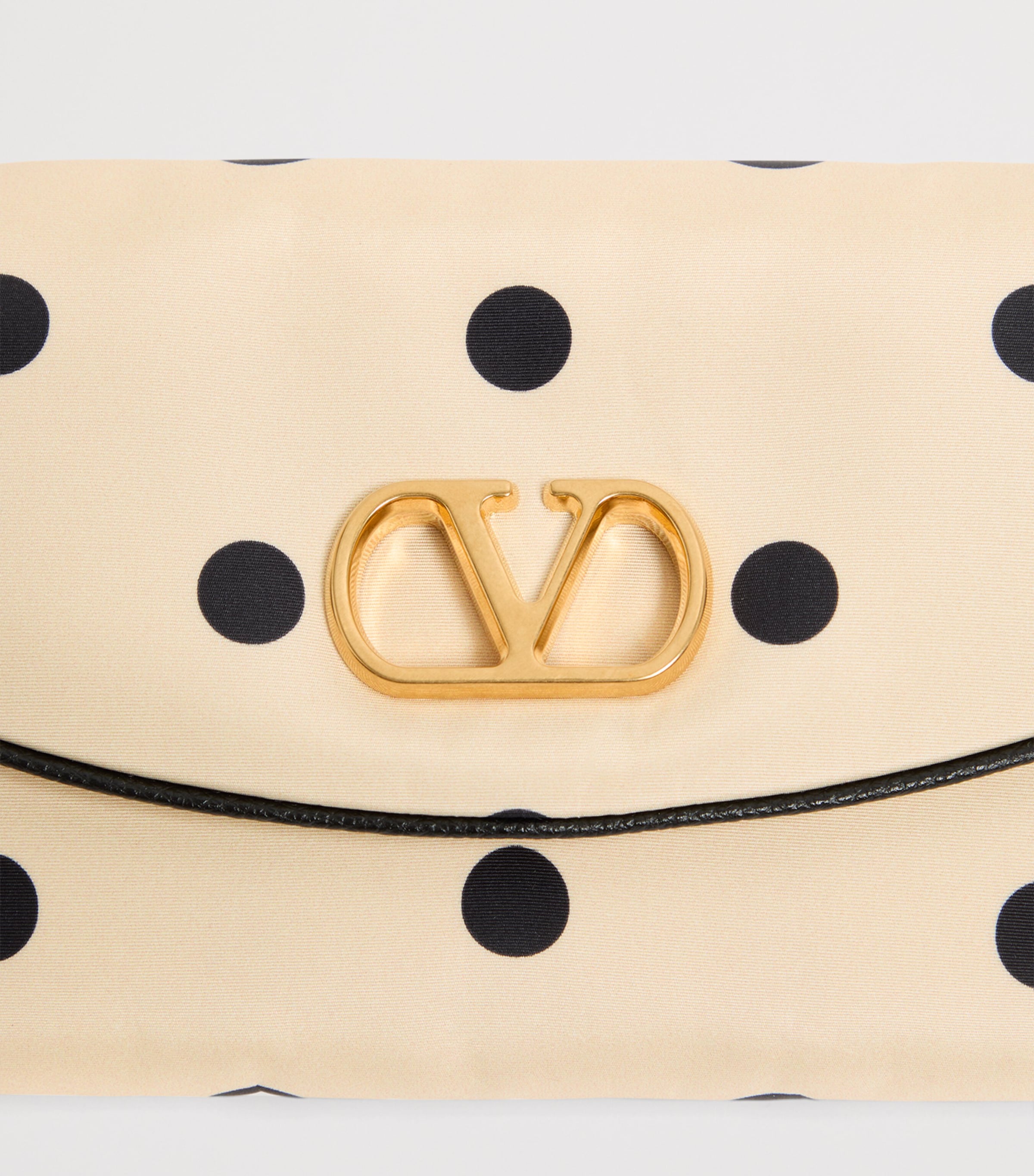 Small Polka-Dot DeVain Shoulder Bag QT3 Image 8