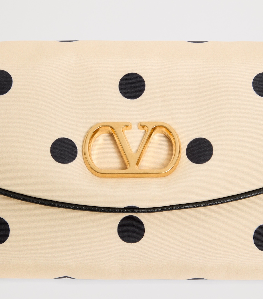 Small Polka-Dot DeVain Shoulder Bag QT3 Image 8