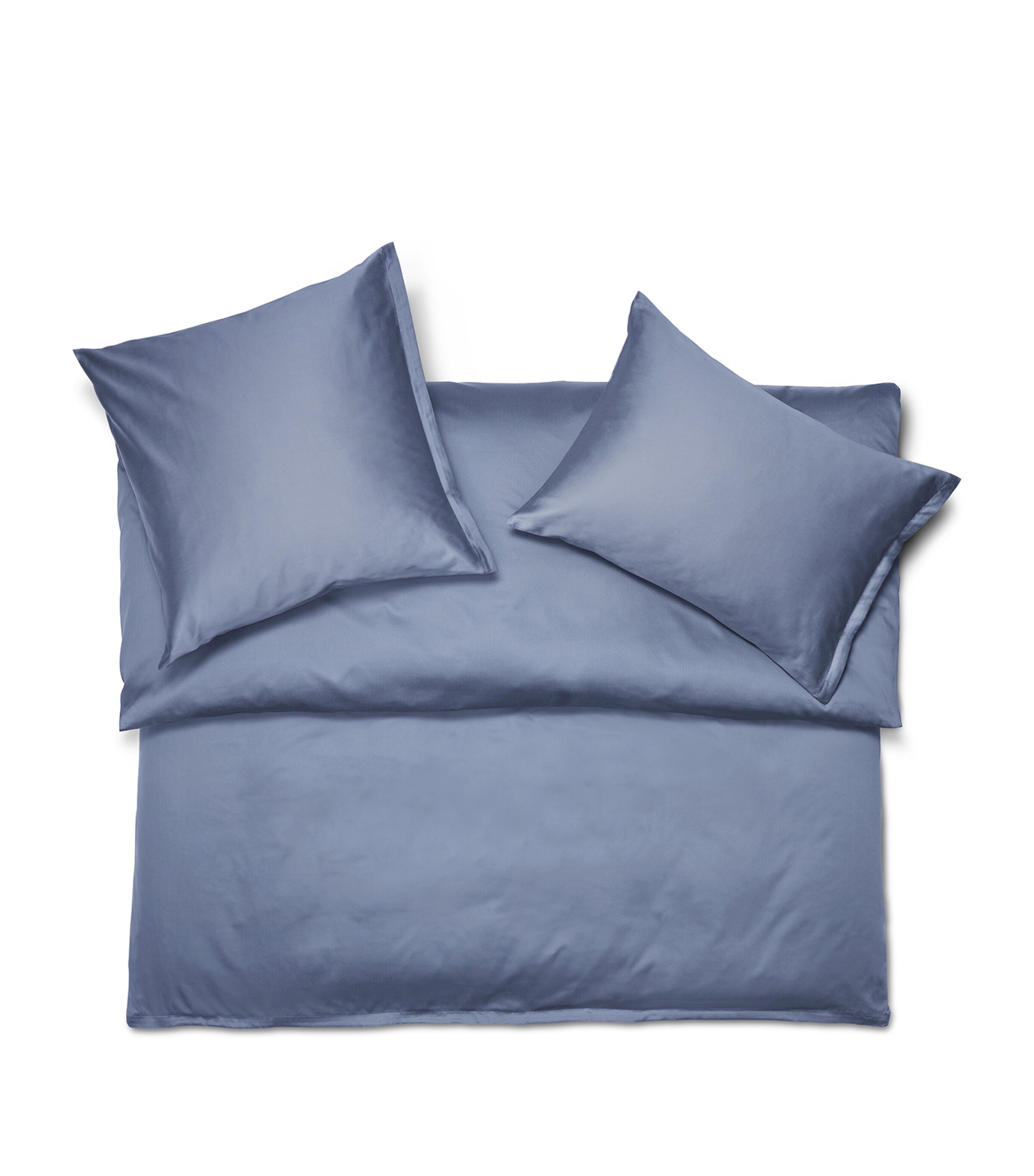 Schlossberg Satin Noblesse King Fitted Sheet (150cm x 200cm) Adria Image 1