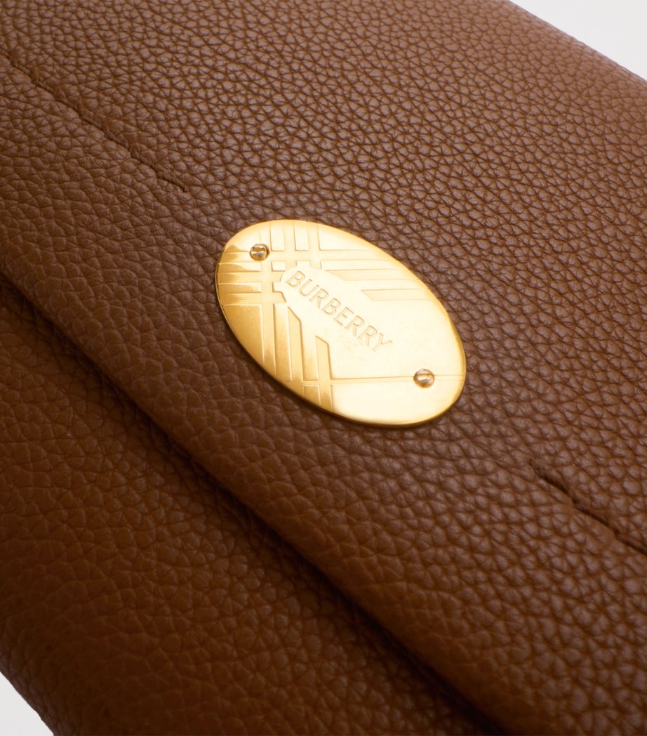 Leather Cotswolds Strap Wallet HAZEL Image 7