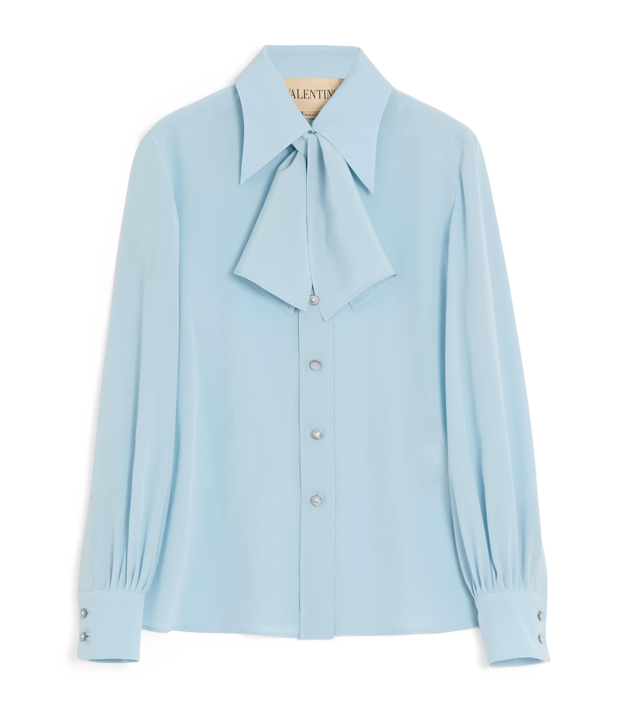 Silk Pussybow Blouse 59 Image 1