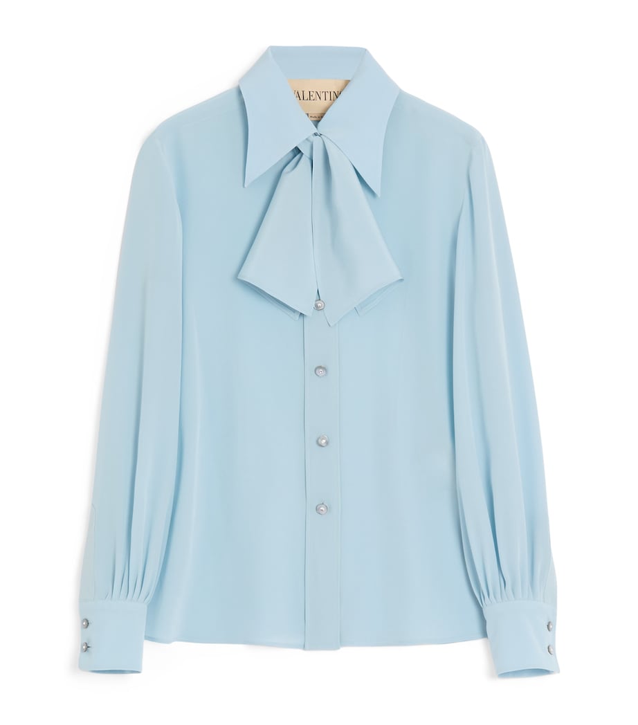 Silk Pussybow Blouse 59 Image 1