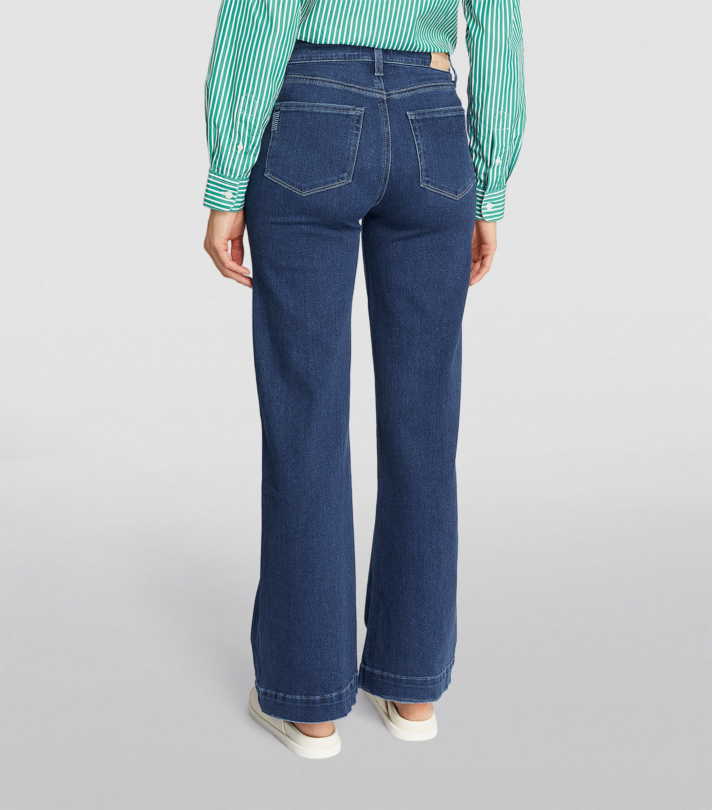 Leenah Wide-Leg Jeans BLACK SHADOW Image 4