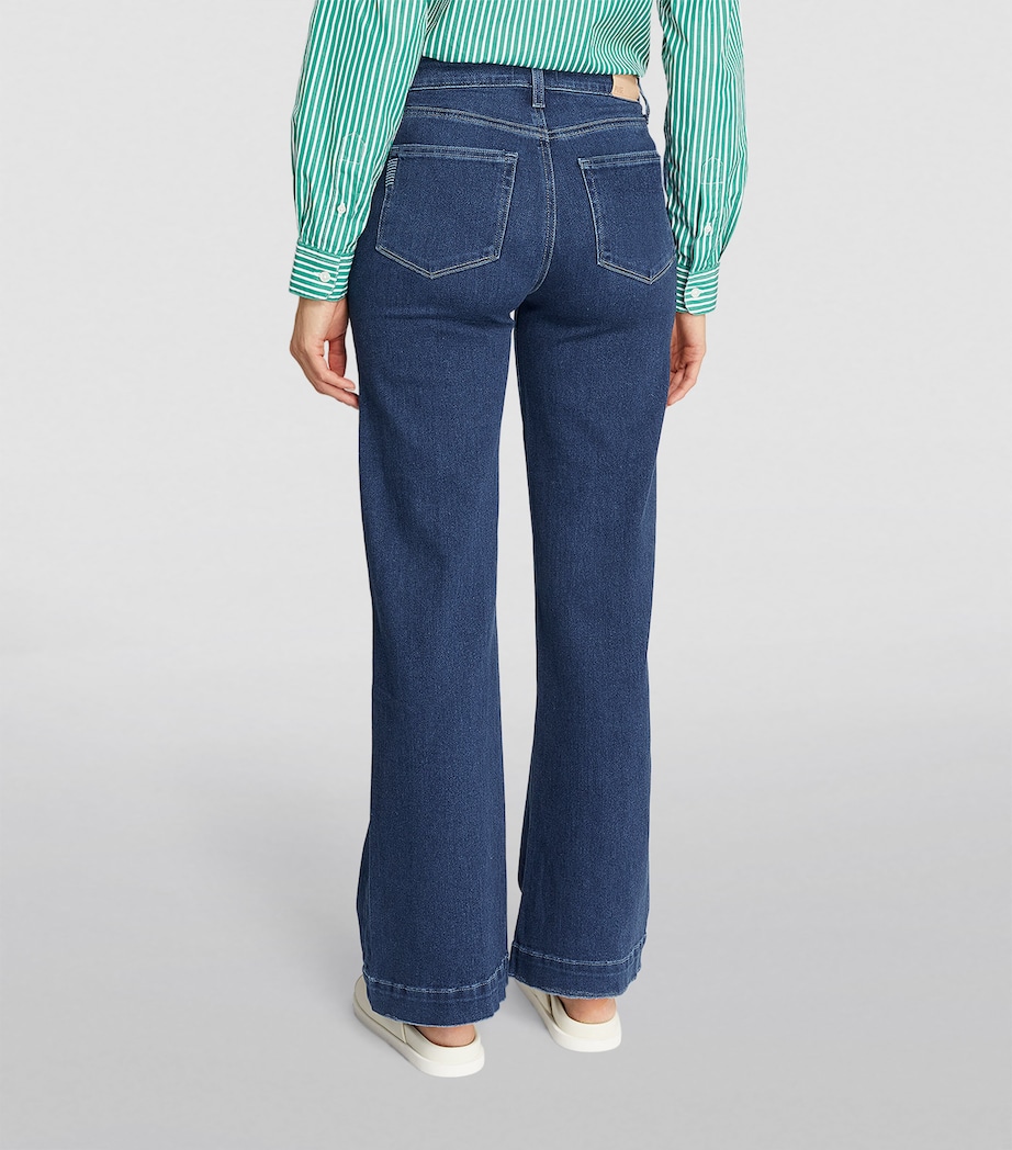 Leenah Wide-Leg Jeans BLACK SHADOW Image 4
