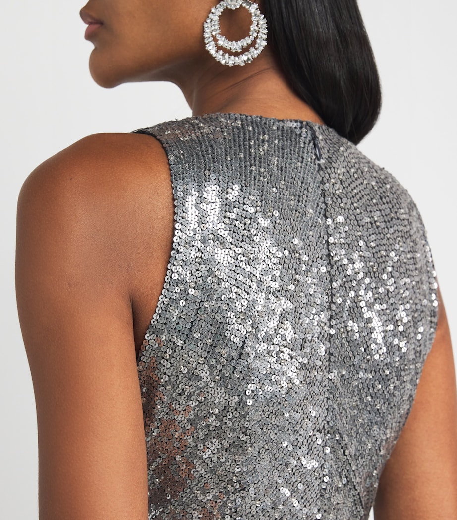 Embellished Isoline Gown 2060 SHDW GRY G BDNG Image 4