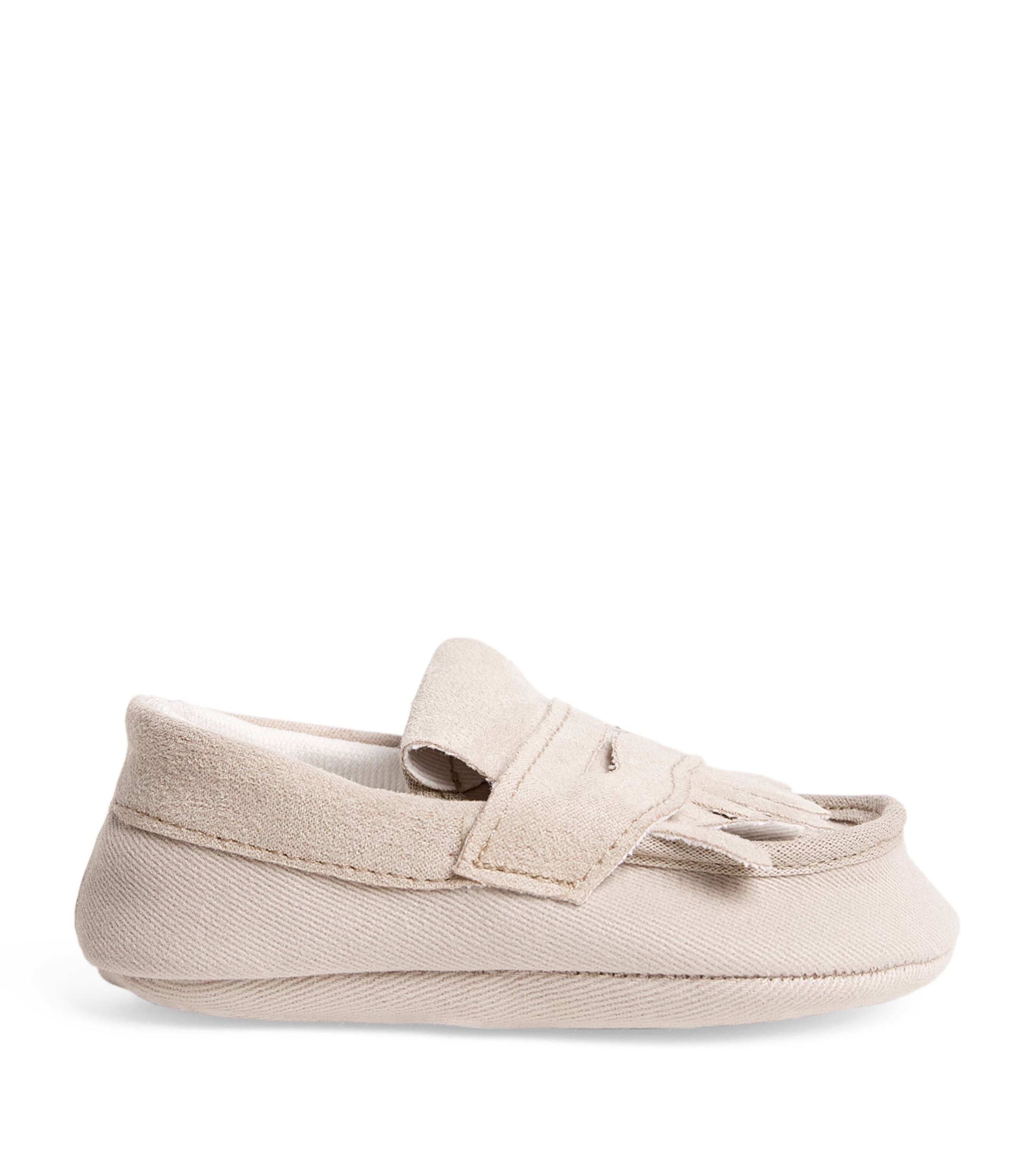 Bimbalò Kids' Suede Tassel Loafers In Multi