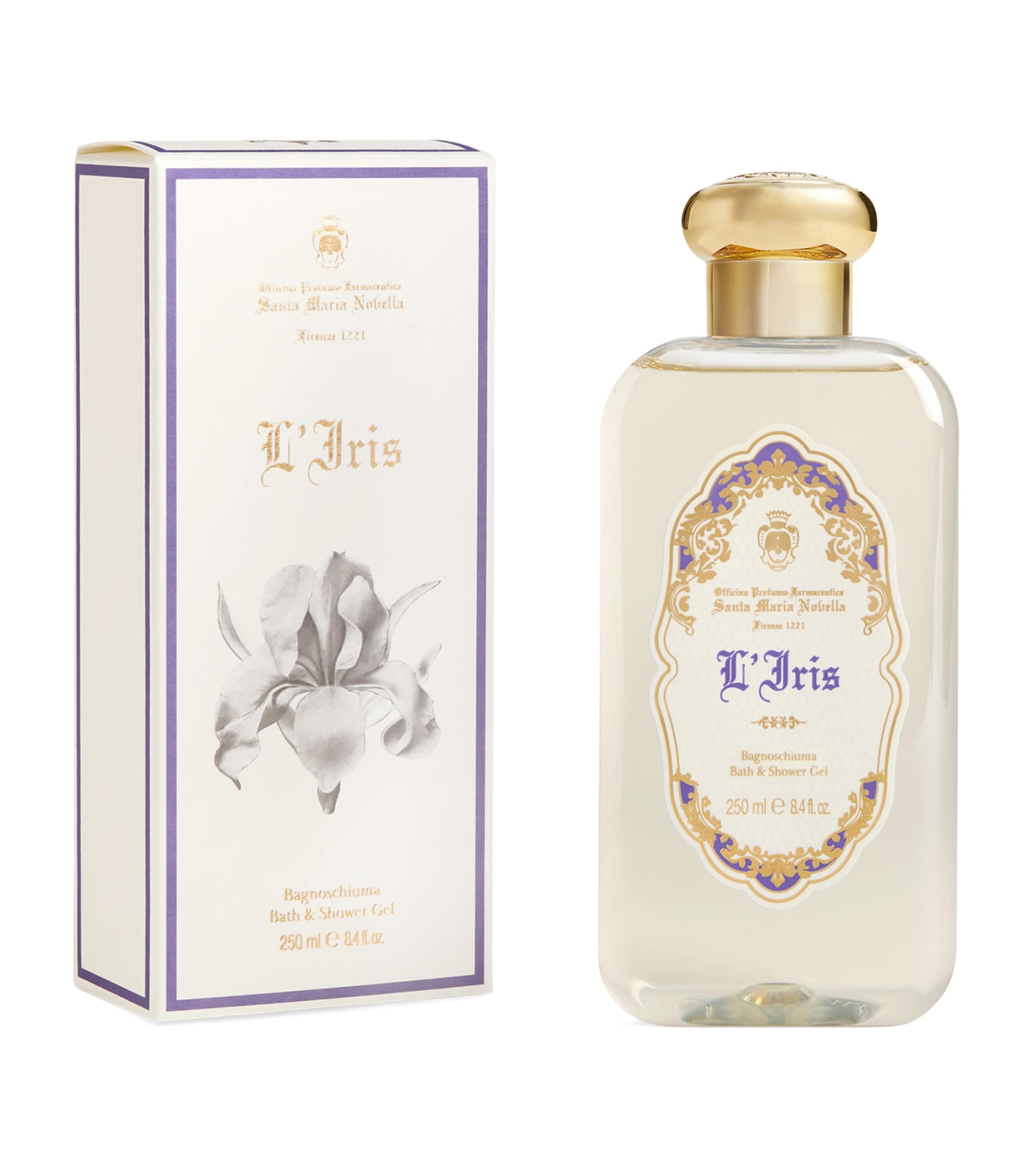 SANTA MARIA NOVELLA L'Iris Bath Gel (250ml) L'iris Image 2