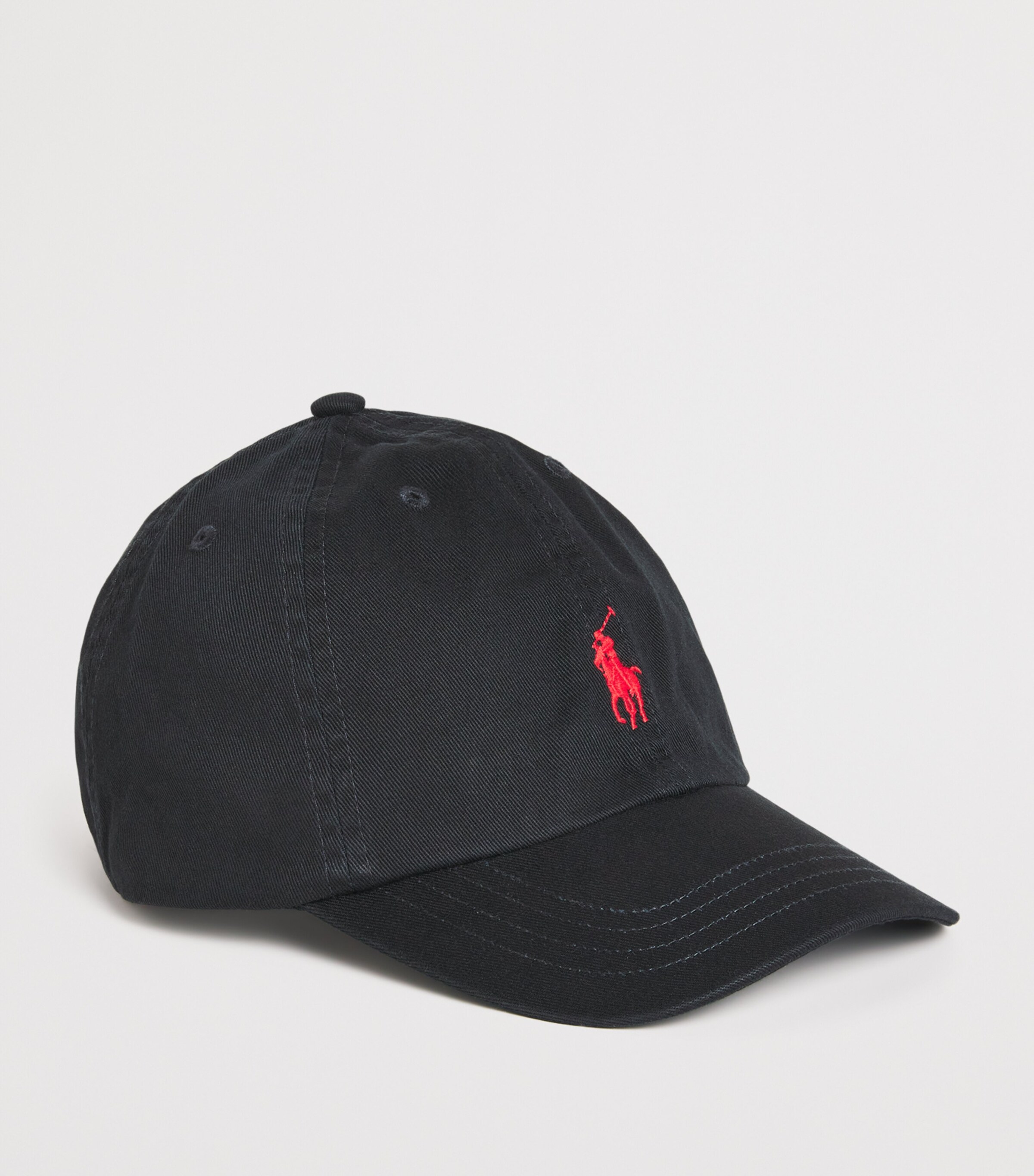 Polo Pony Baseball Cap (5-7 Years) BLACK Image 2