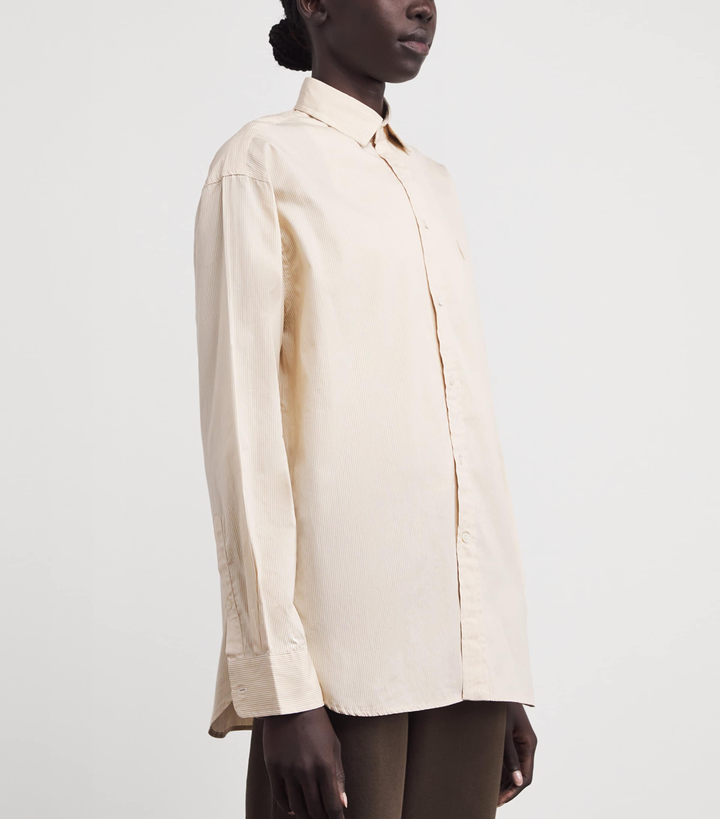 Stripe Polo Pony Shirt 2000D POLO TAN-WHITE Image 3