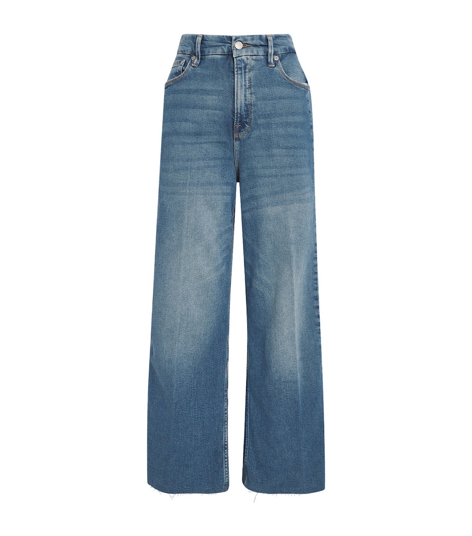 Good Skate Cropped Wide-Leg Jeans 1005 INDIGO Image 1