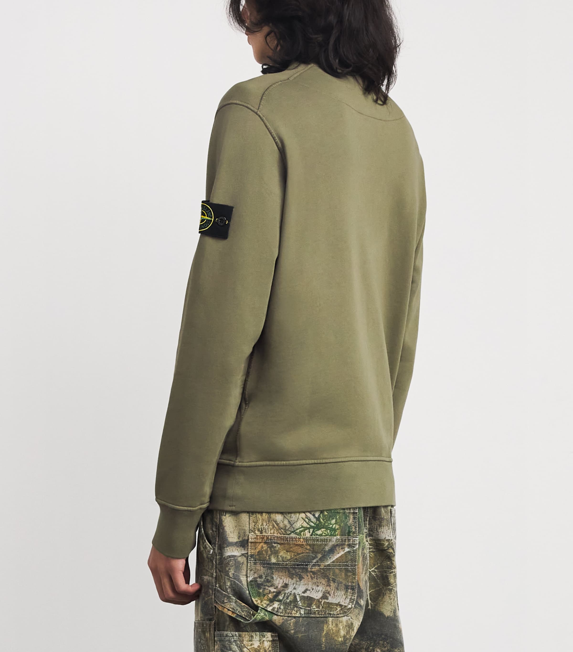 Organic Cotton Zip-Up Sweatshirt V005G Image 4