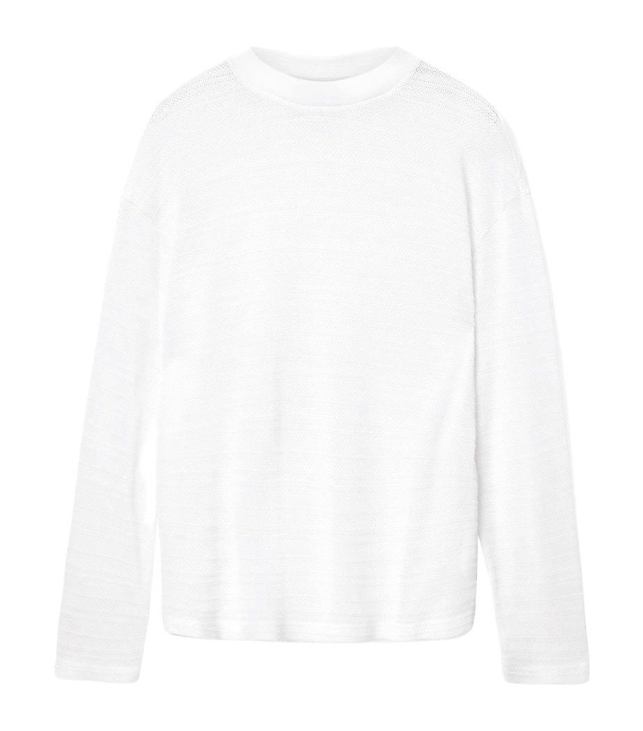 Organic Cotton Cove T-Shirt ASHEN WHITE Image 1