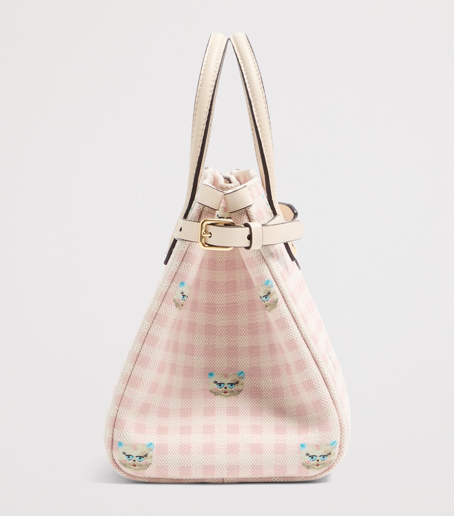 Small Cotton-Linen Antibes Tote Bag 9PK Image 3