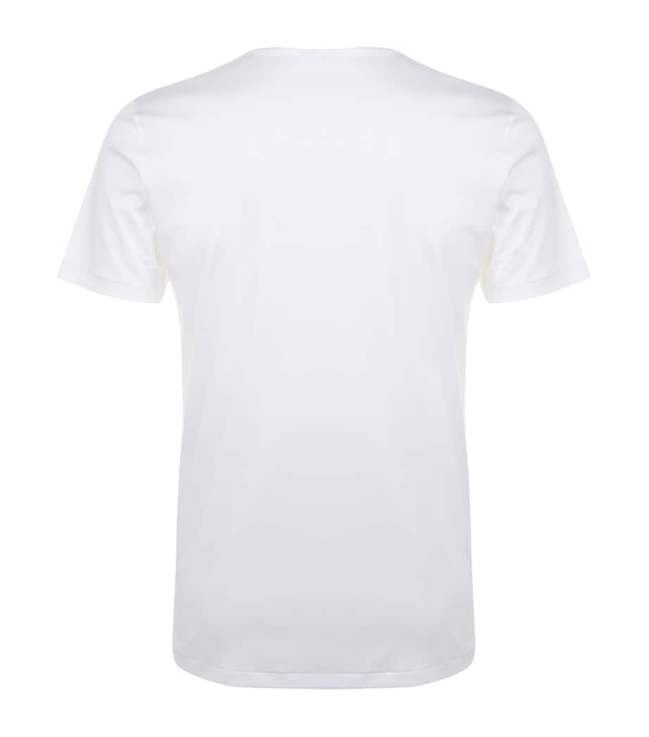 286 Sea Island Round Neck T-Shirt WHITE Image 2