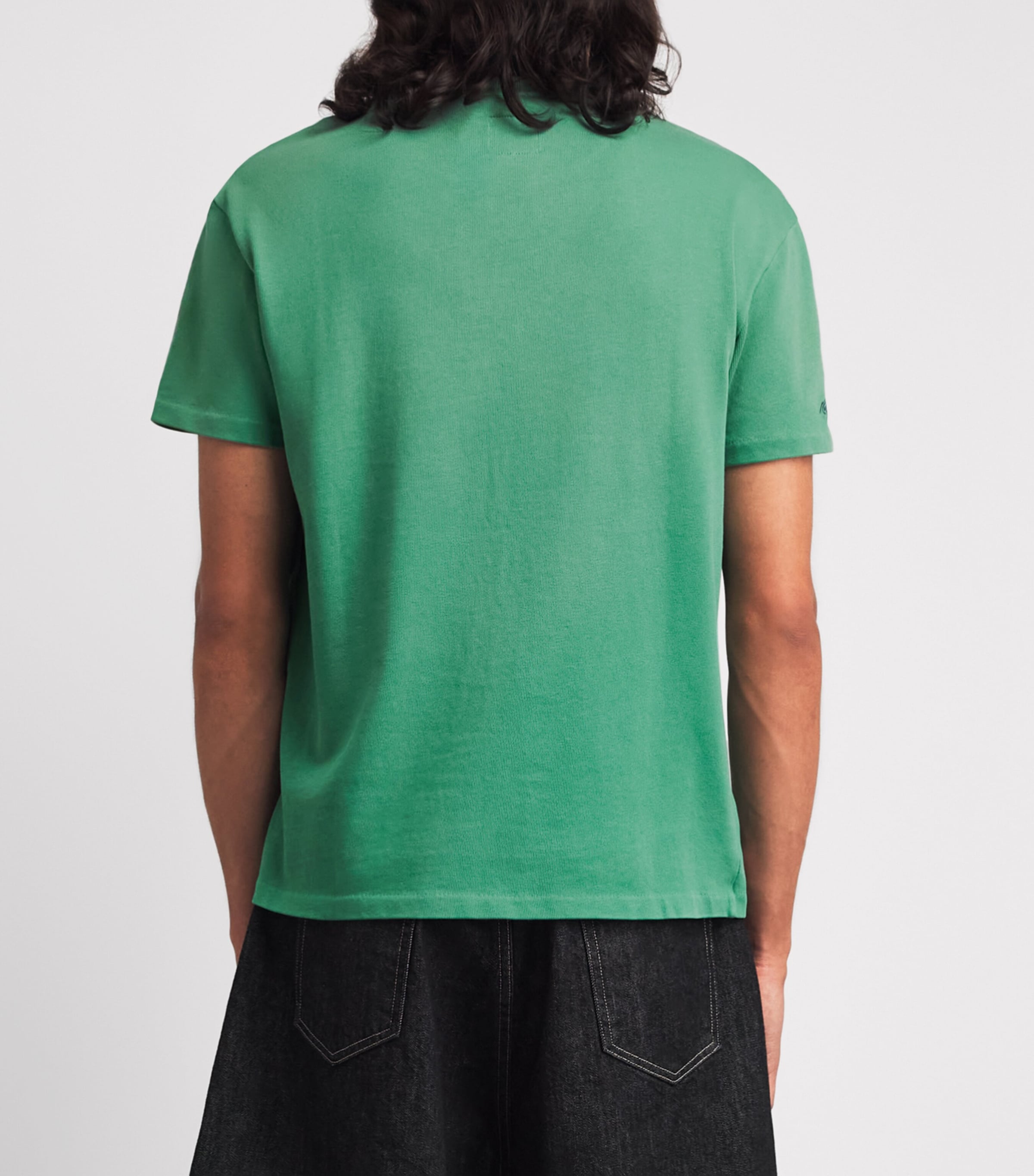 Polo Ralph Lauren Mens Cotton NY Yankees T-Shirt Bay Green Image 5