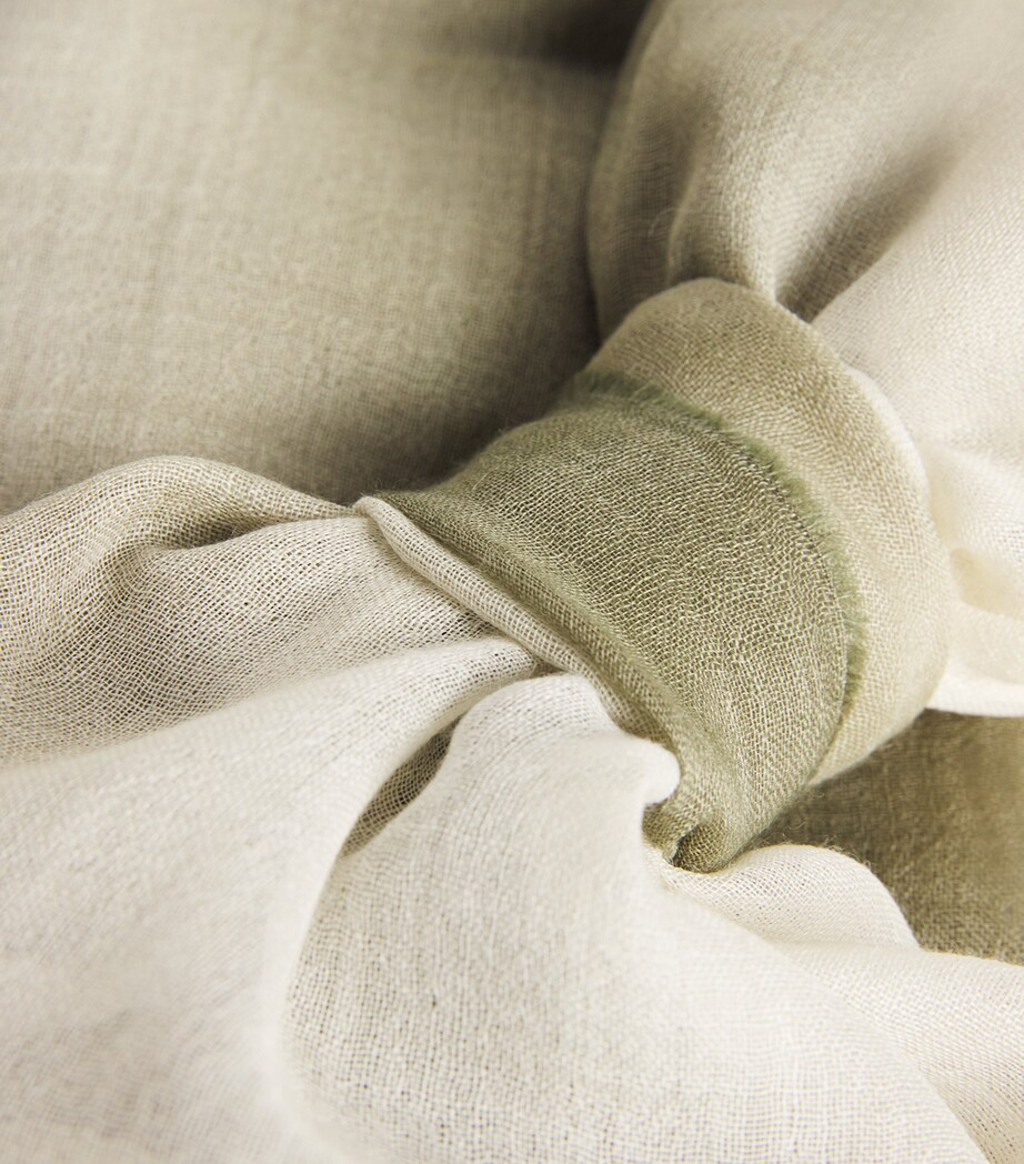 Silk Stole SAGE GREEN Image 4