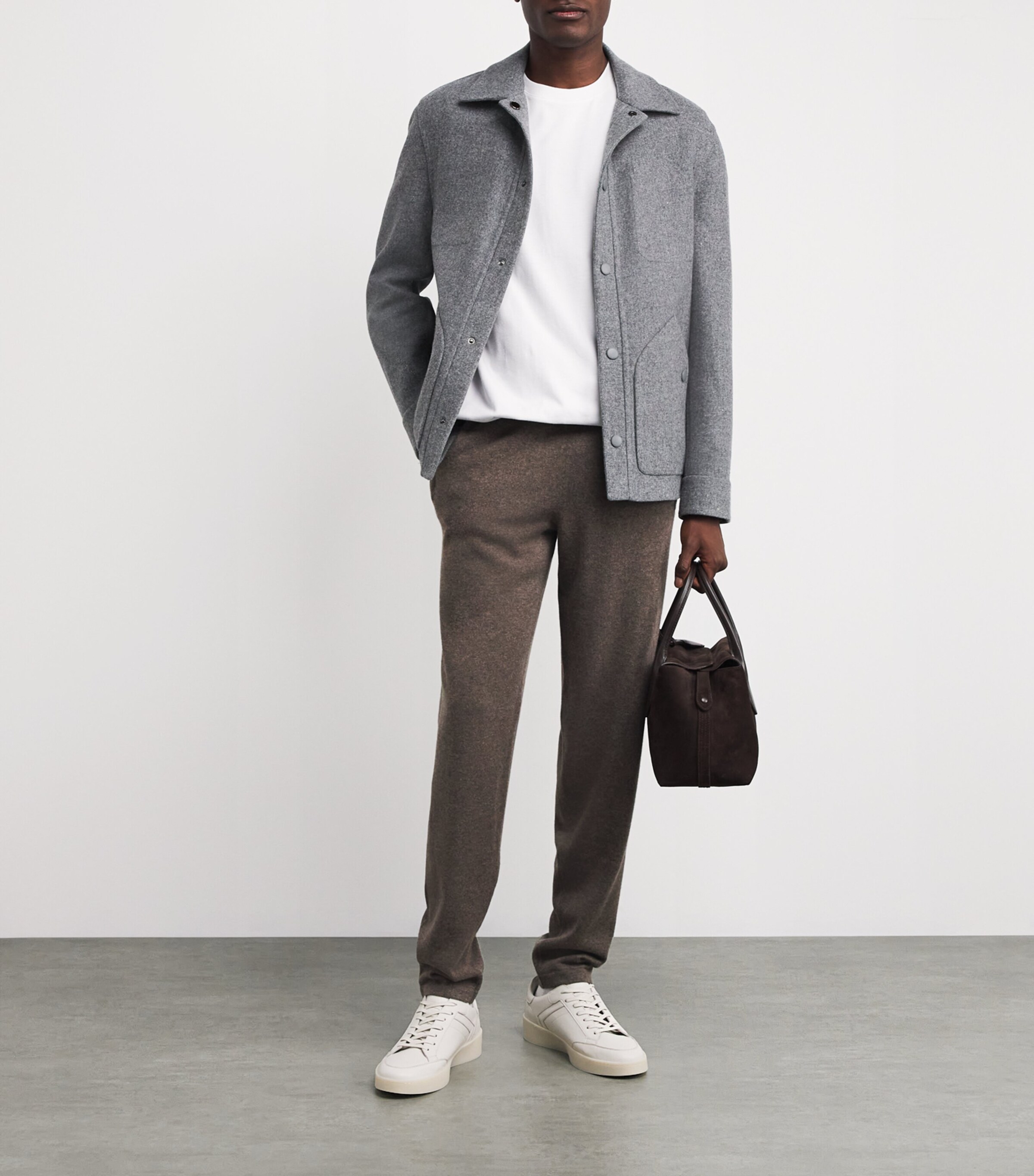 Fioroni Cashmere Mens Cashmere Sweatpants Peruviano Image 2
