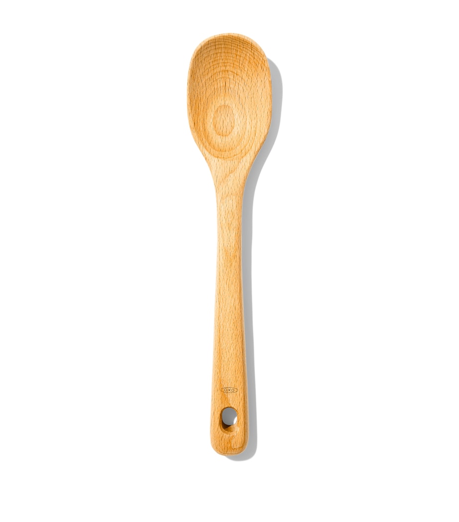 Oxo Wood Good Grips Spoon Beechwood Brown Image 2