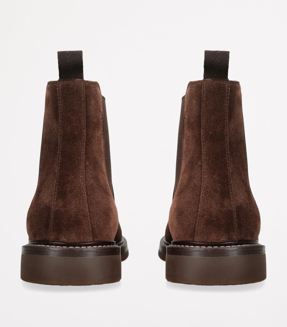 Suede Chelsea Boots BROWN Image 2
