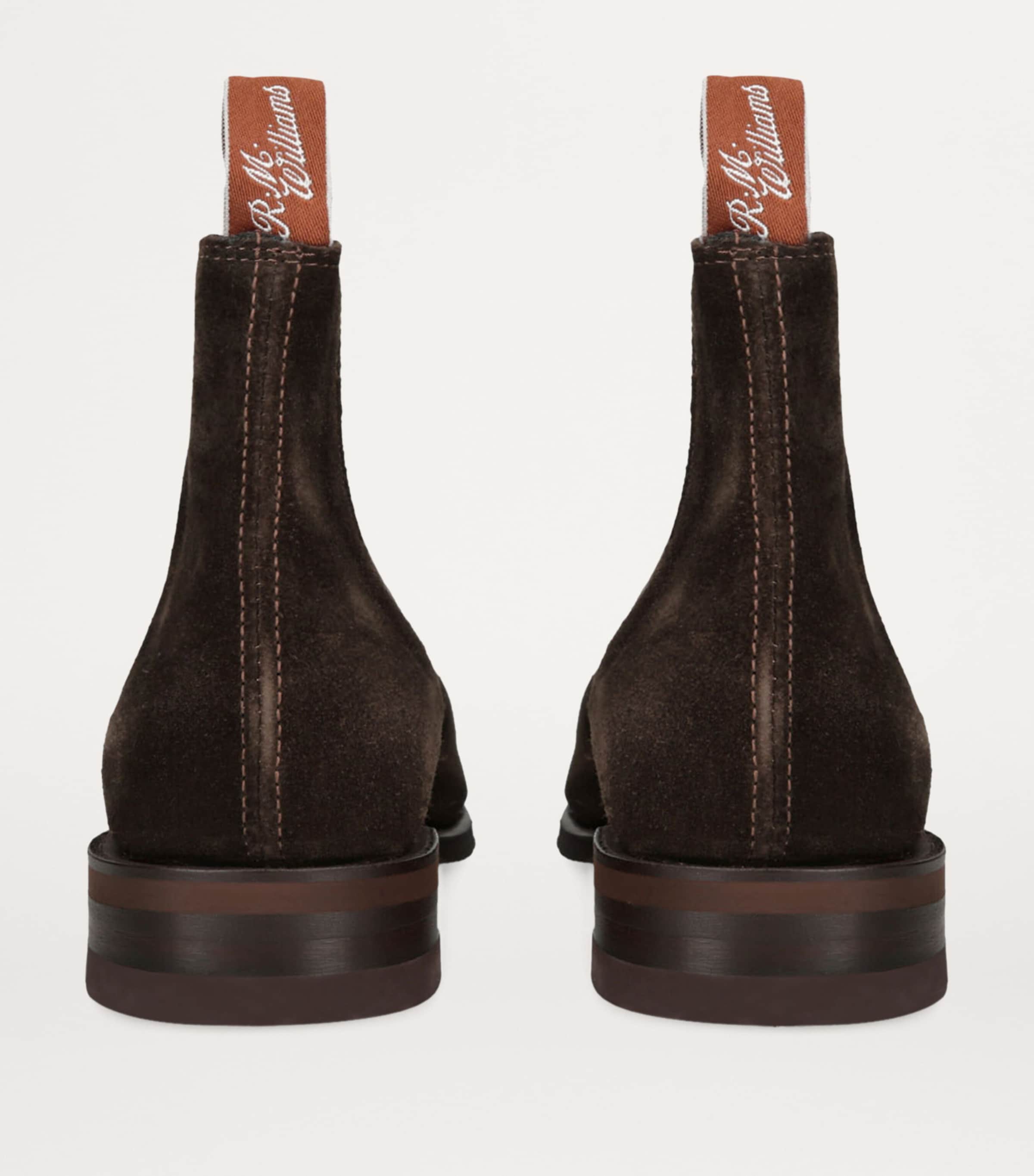 R.M. Williams brown suede ankle boots size uk9 US10 title Introducing the 2025 R.M.Williams x Wallabies boots  main image 2