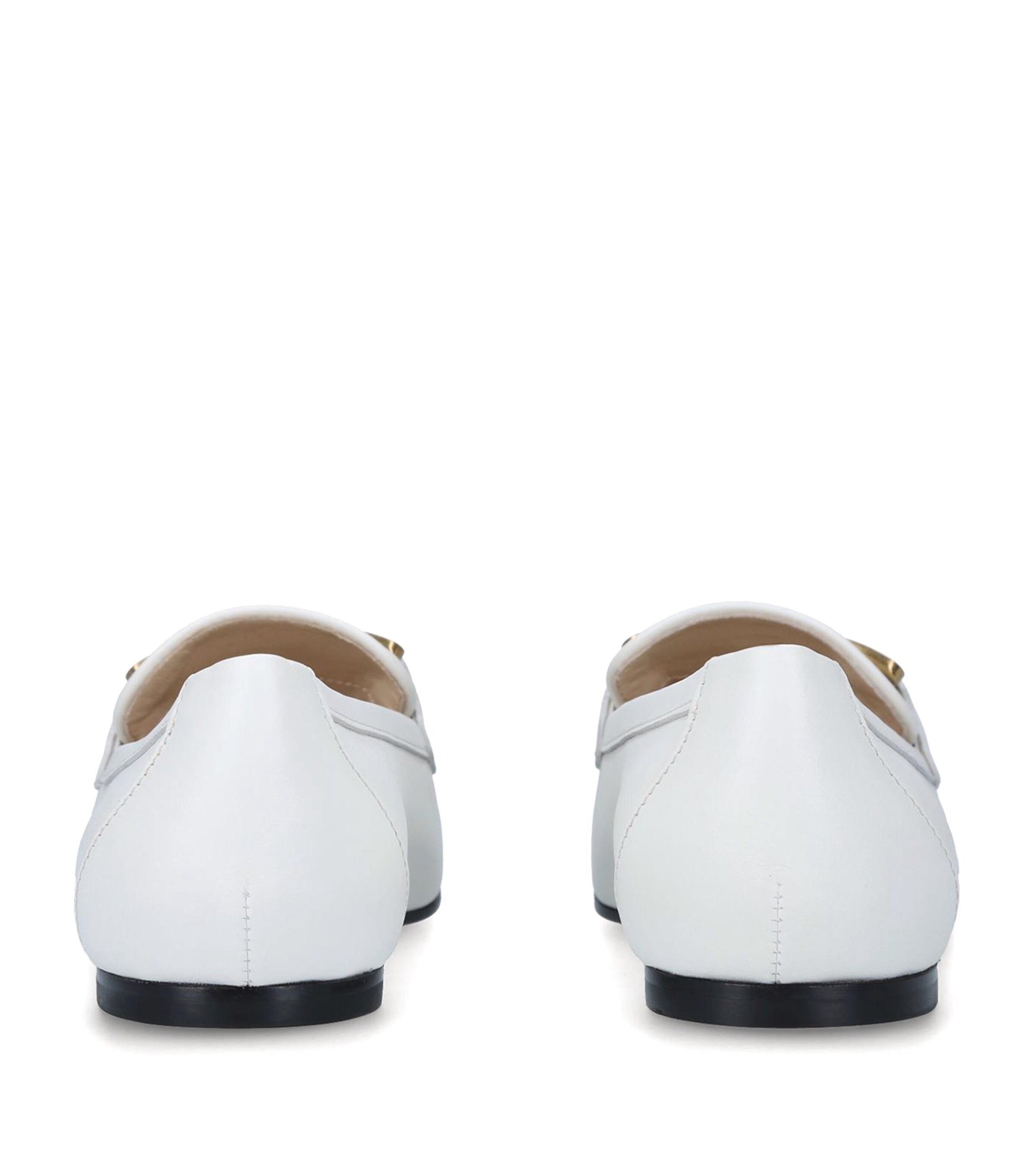 Leather Loafers WHITE Image 5