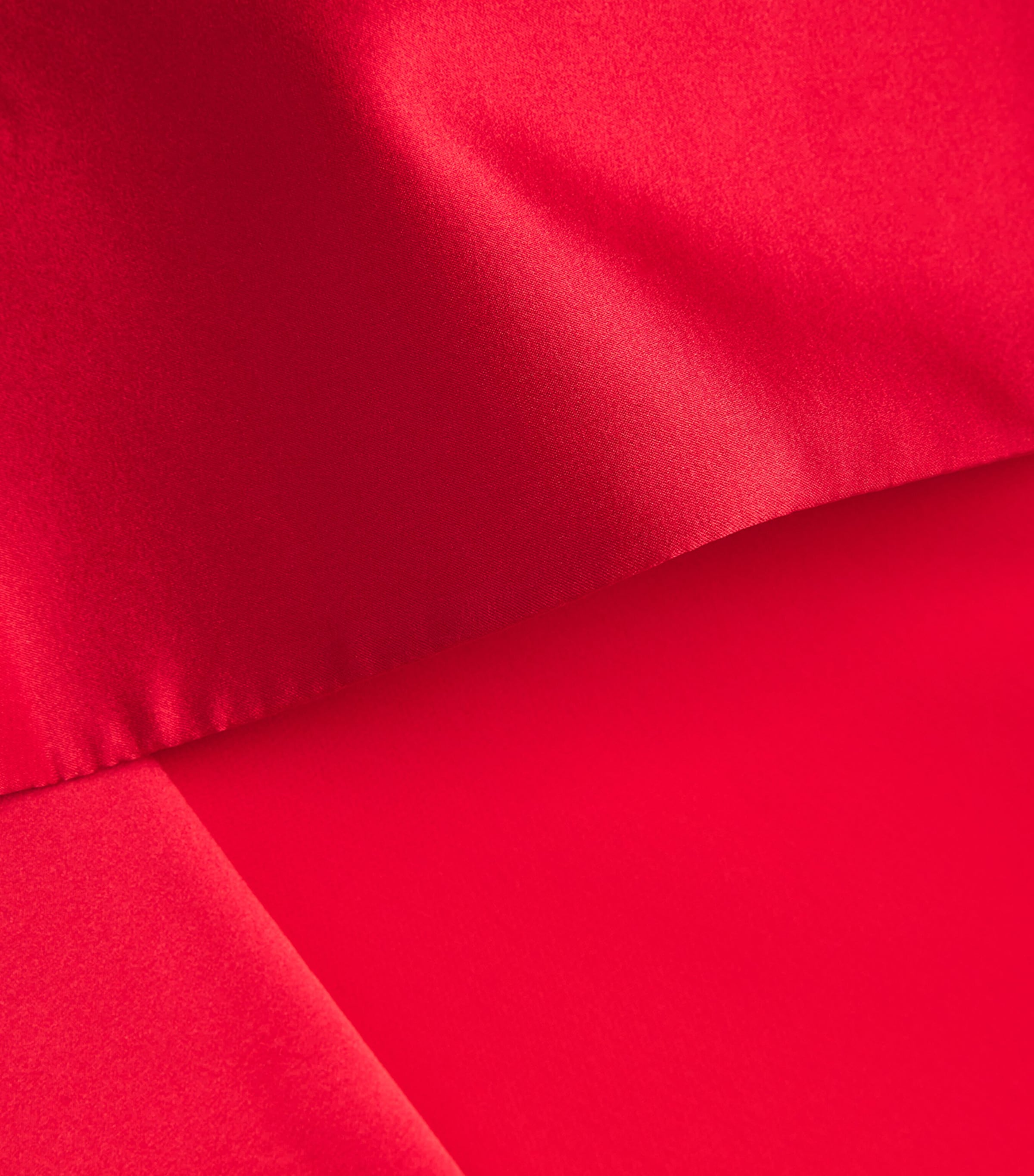 Cowl-Neck Provocateur Gown ROUGE/RED SATIN Image 2