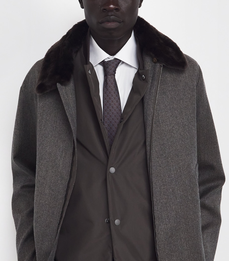 Silk Jacquard Monogram Tie F6045 Image 2