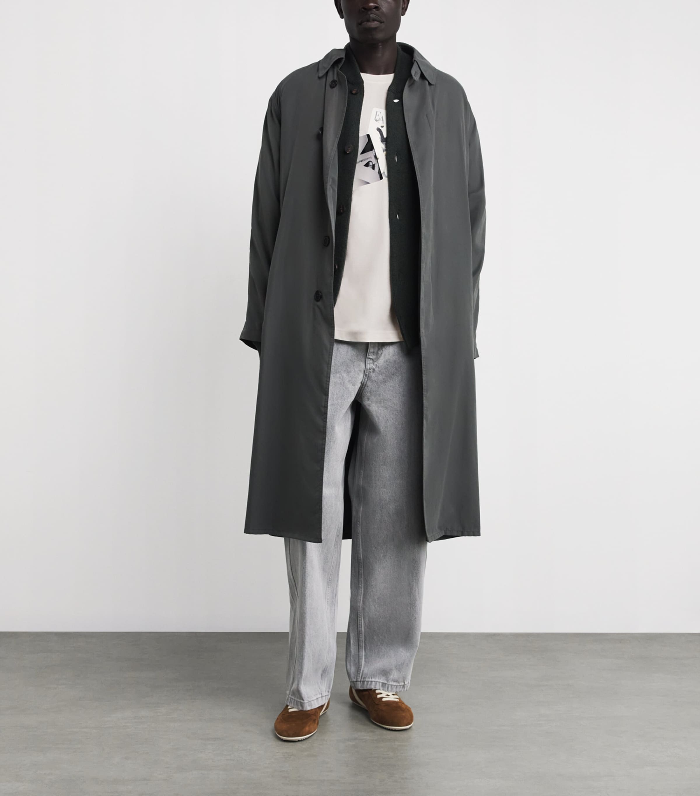 Cotton Card Print T-Shirt U0005 Image 2