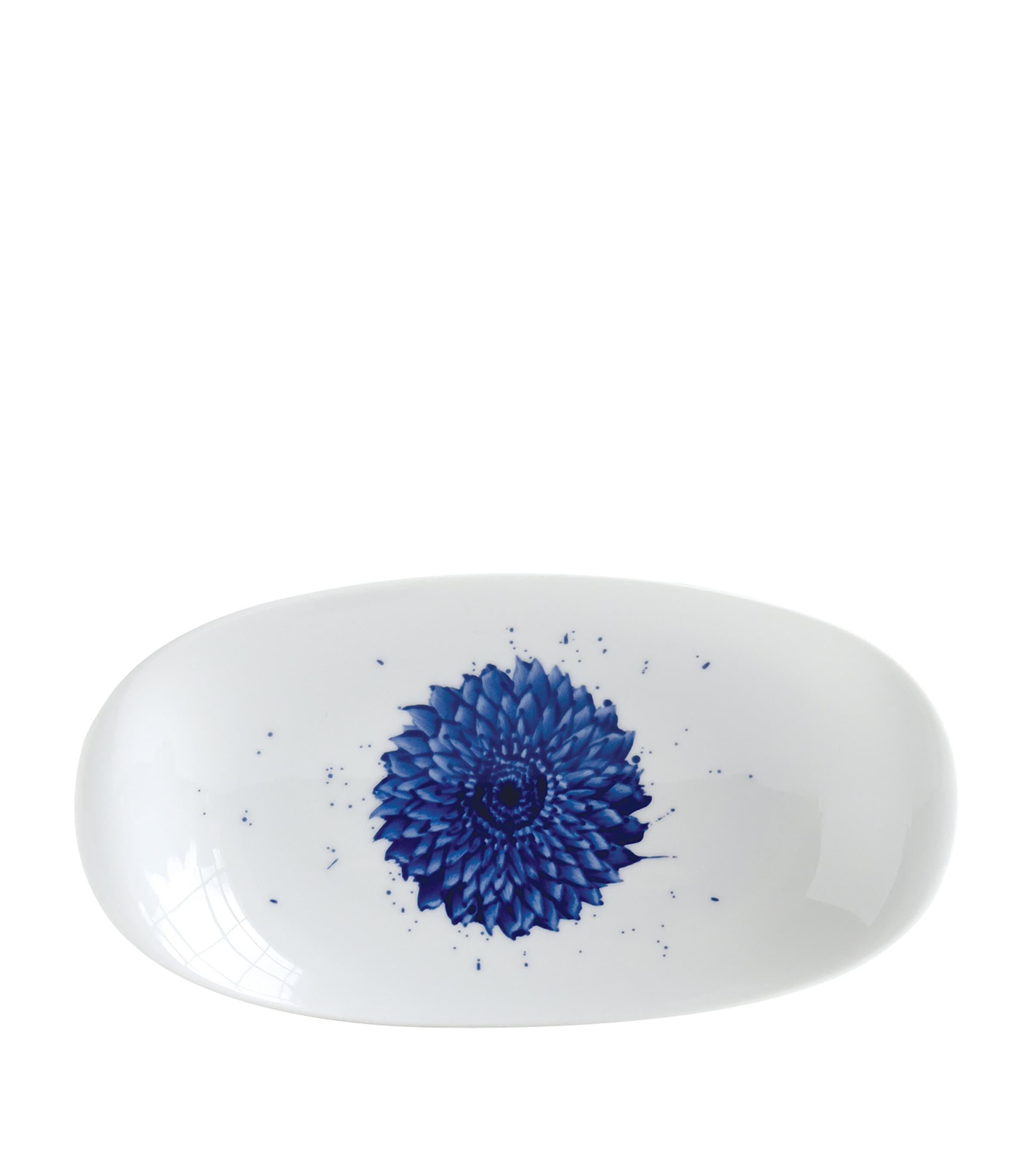 BERNARDAUD IN BLOOM RELISH DISH 