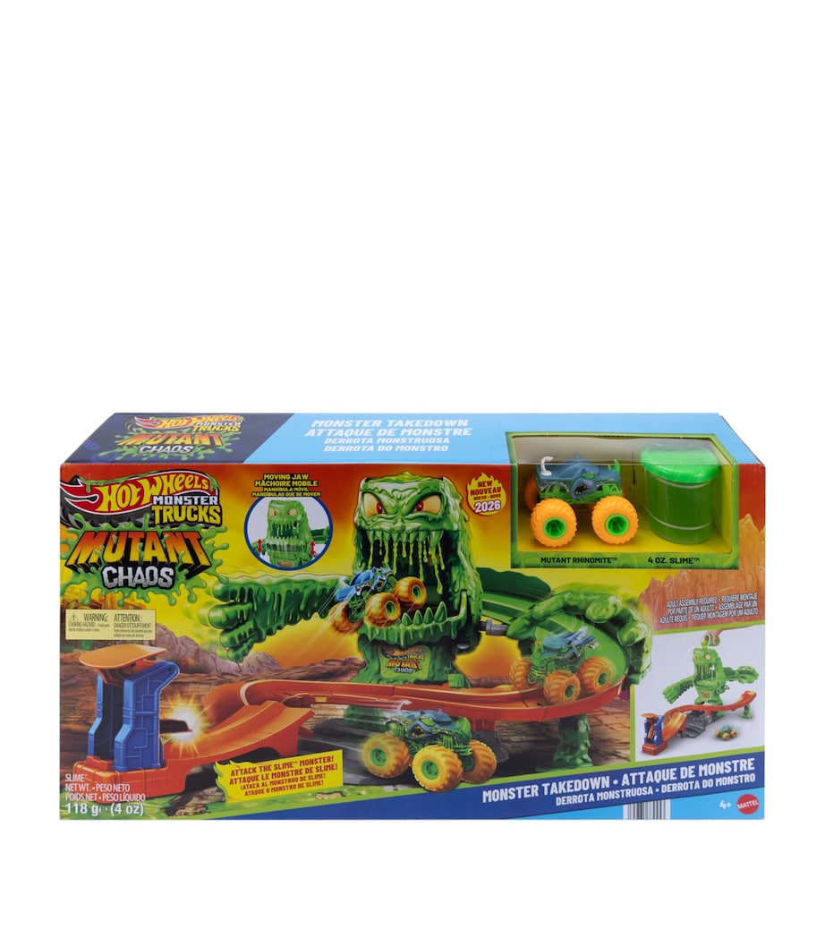 Hot Wheels Hot Wheels Monster Trucks Mutant Chaos Monster Takedown Image 1