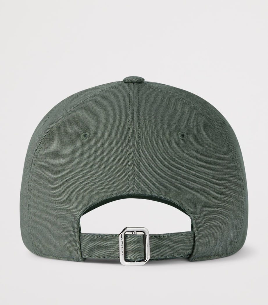 Canvas Logo Baseball Cap SALVIA Image 3