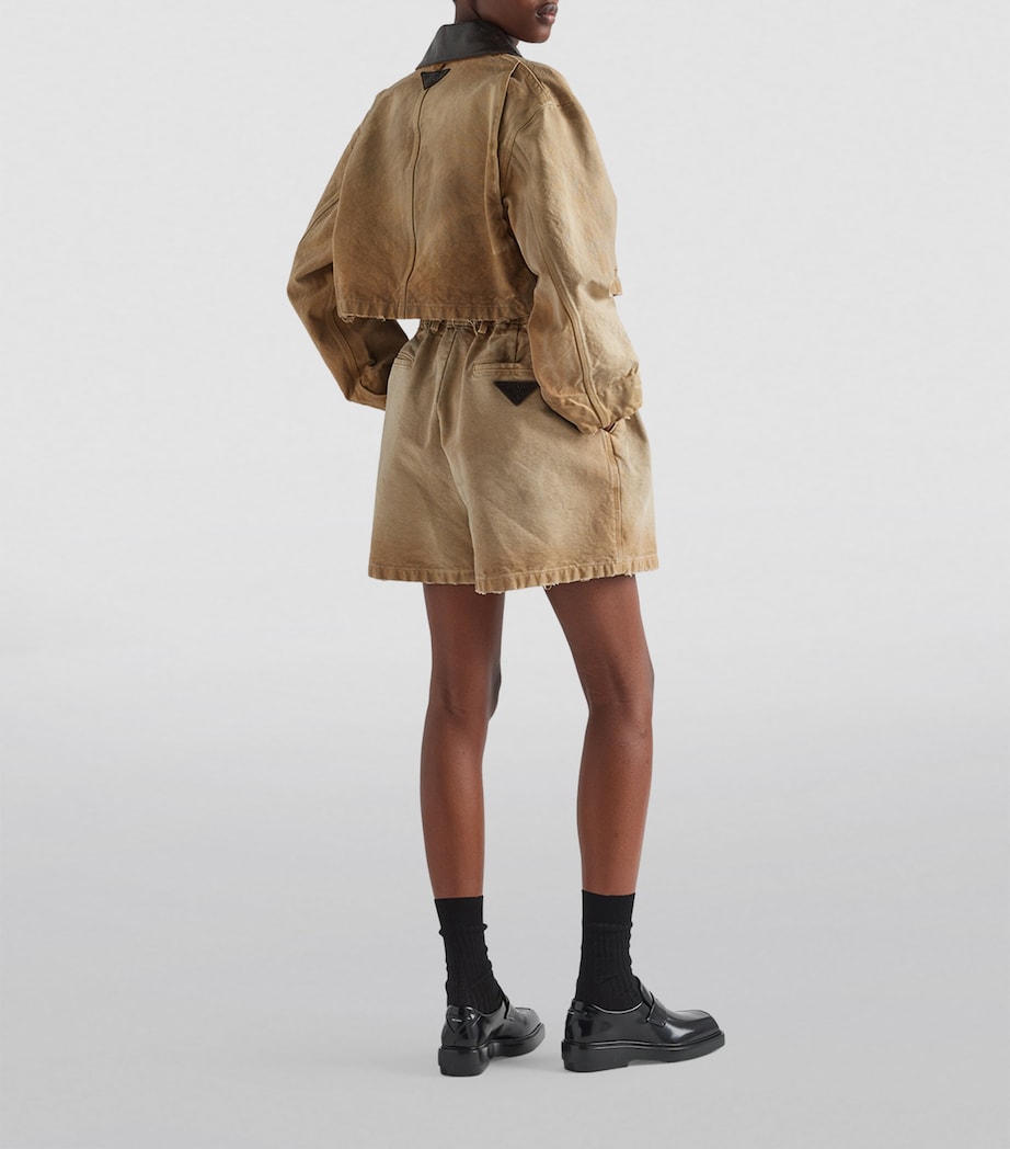 Canvas Shorts F0QB9 Image 4