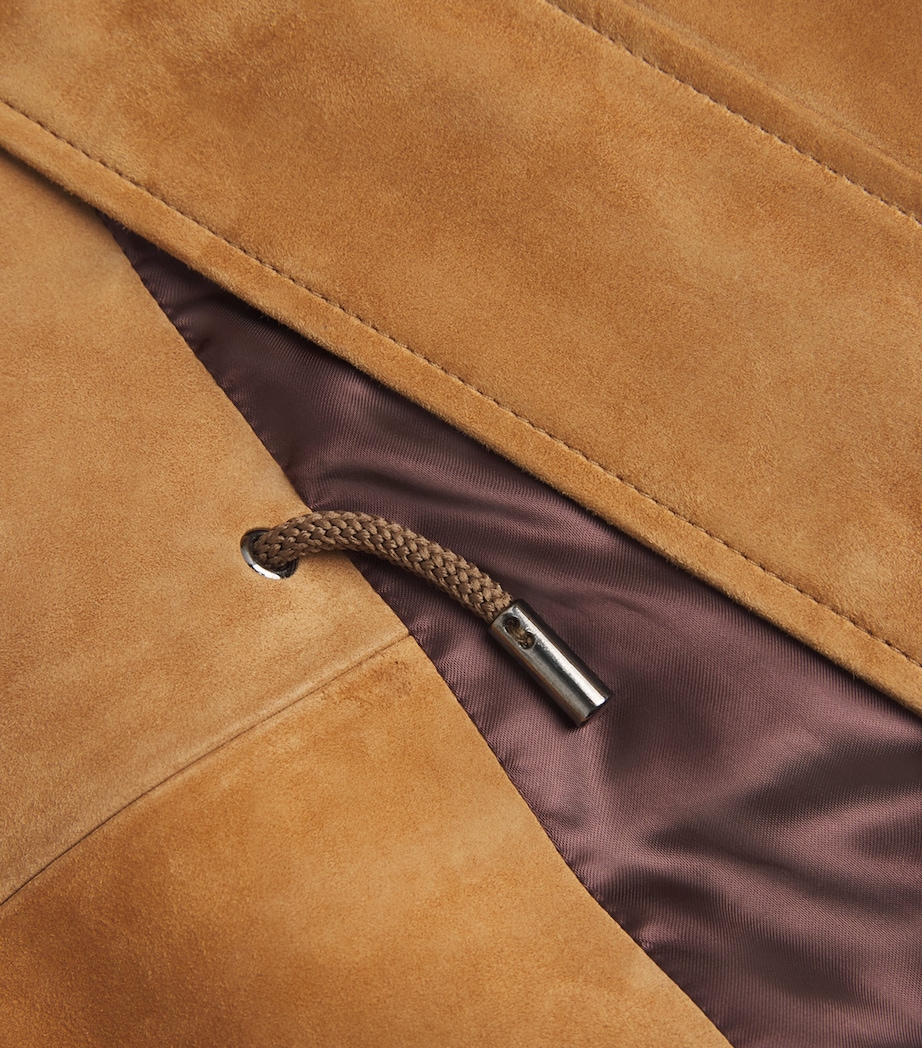 Suede Field Jacket 64A_CAMEL Image 5