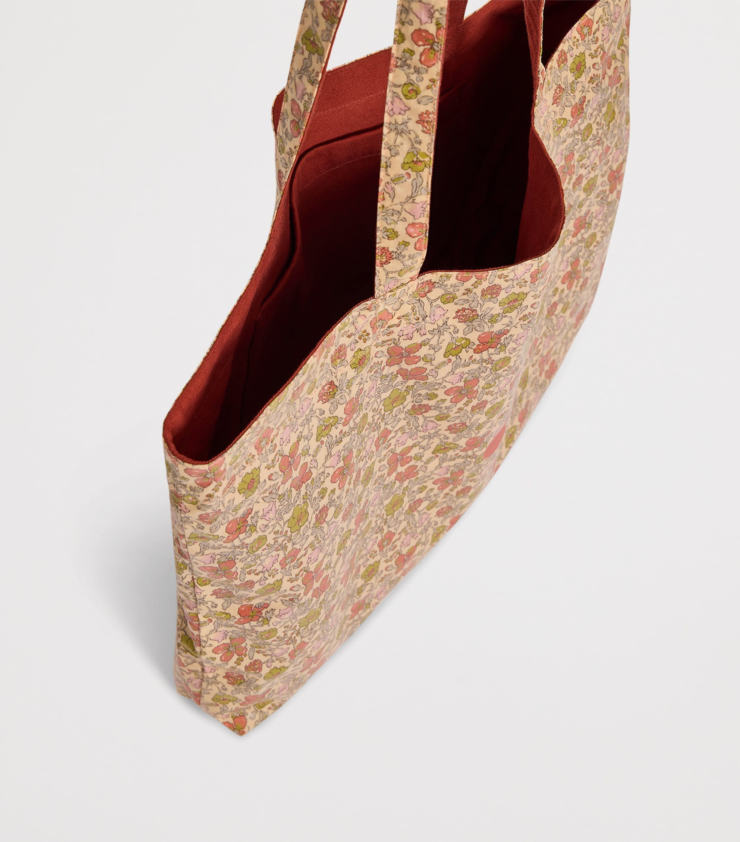 Bonpoint Cotton Floral Tote Bag Fl Make Up Image 4