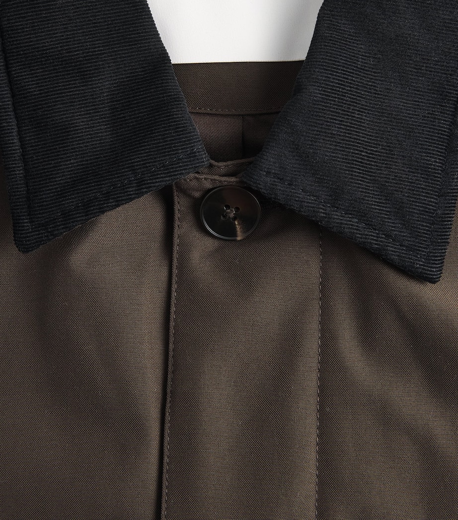 Samsøe Samsøe Mens Saron Overcoat Delicioso Image 6