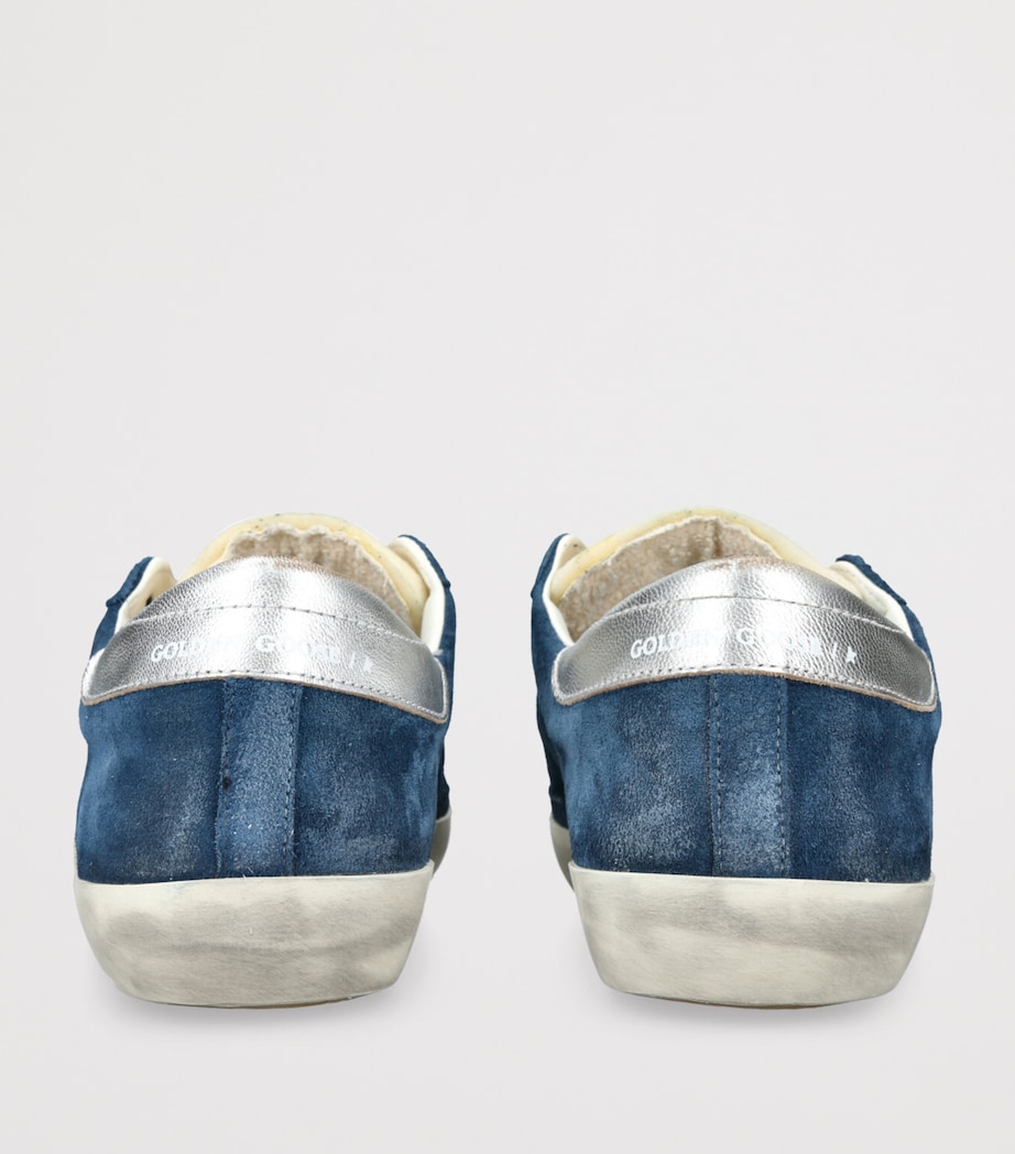 Leather Super-Star Sneakers BLUE OTHER Image 2