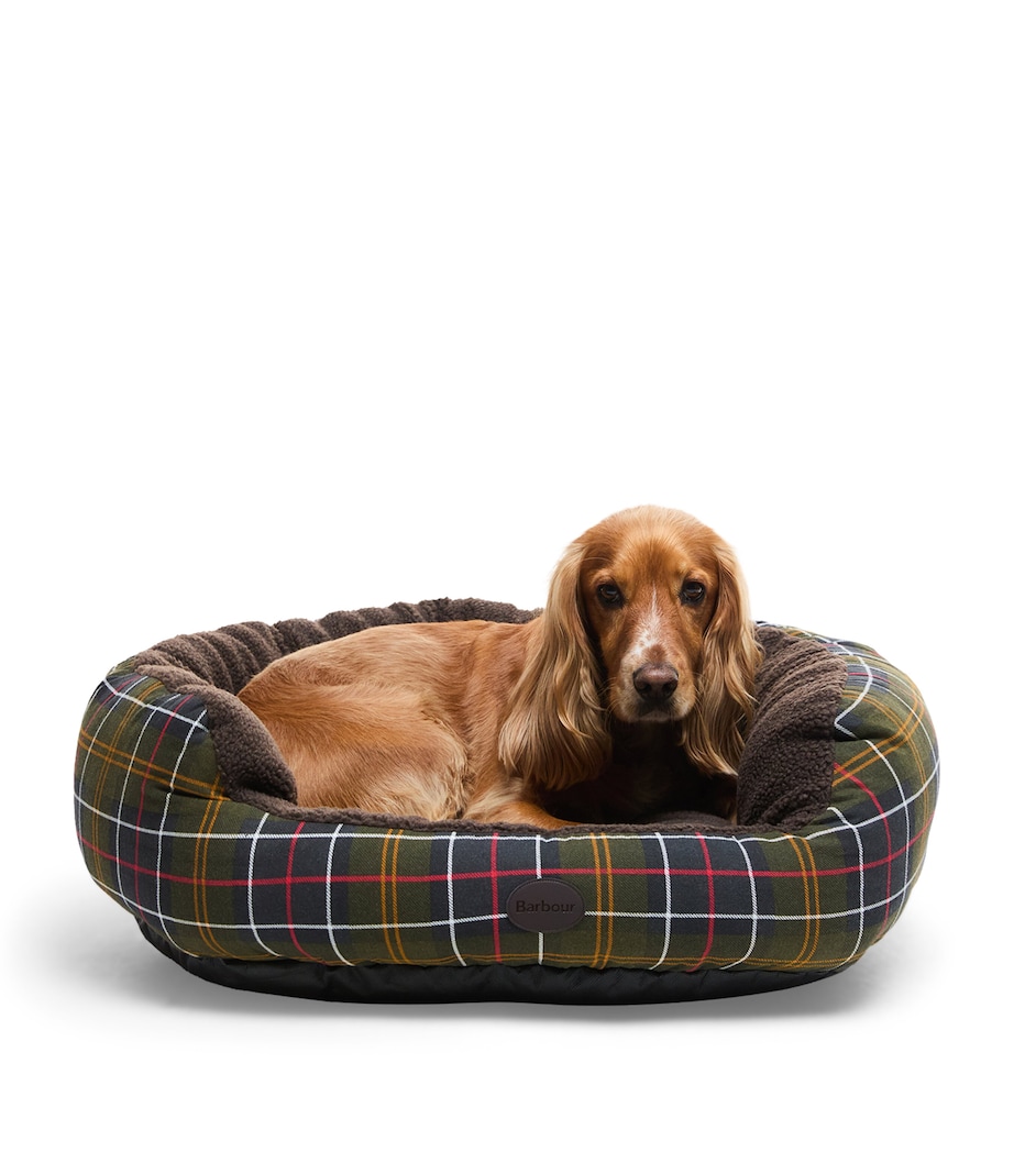 Small Tartan Snuggle Dog Bed CLASSIC TARTAN Image 2