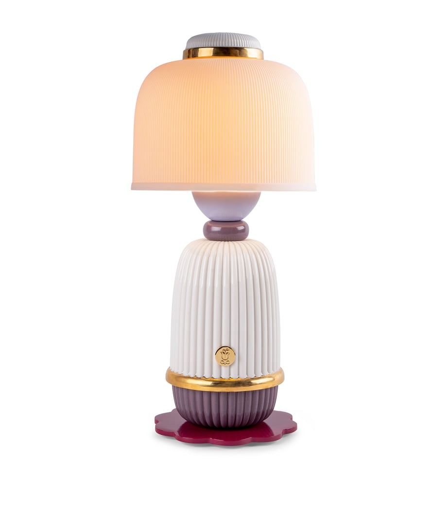 Porcelain Kokeshi Lamp BEIGE Image 1