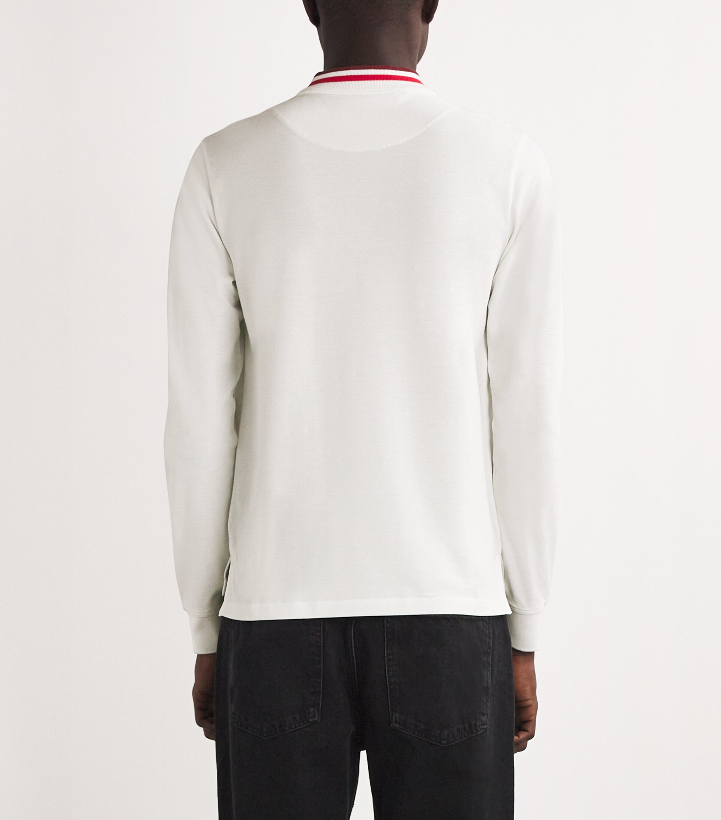 Vivienne Westwood Mens Cotton Orb Polo Shirt White Image 4