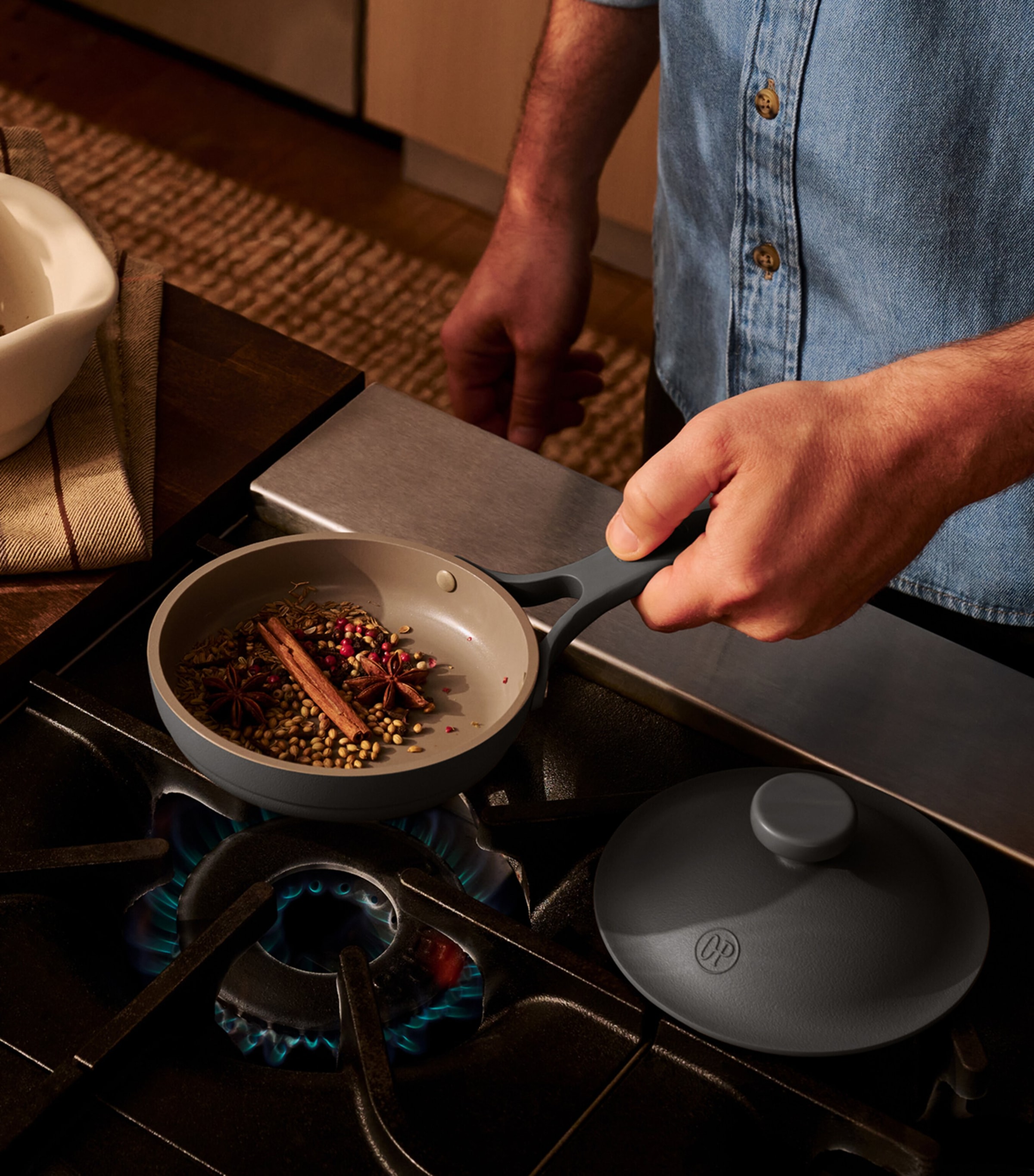 OUR PLACE Tiny Cookware Duo Char Image 6
