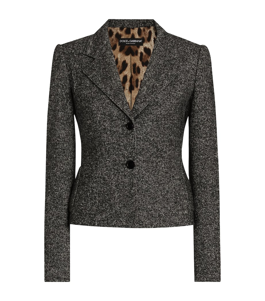 Wool-Blend Single-Breasted Blazer FANTASY Image 1
