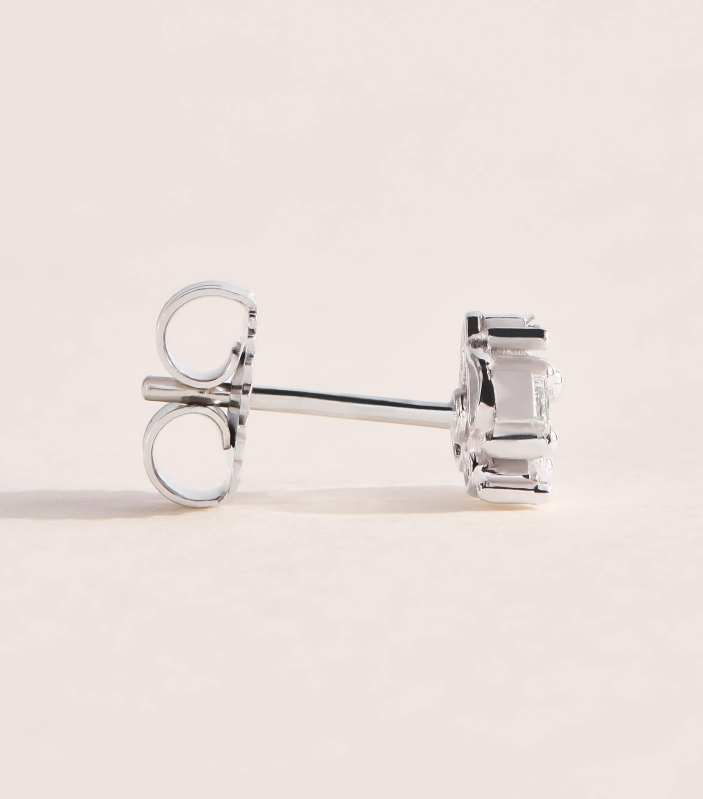 Suzanne Kalan White Gold and Diamond Princess Cluster Stud Earrings Wg/wd Image 3