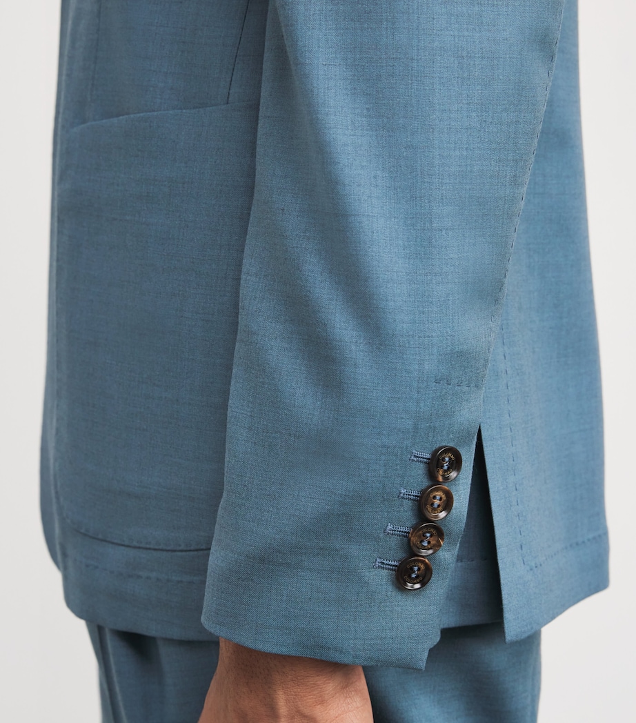 Cashmere Robert Blazer 45844 LIGHT BLUE Image 6